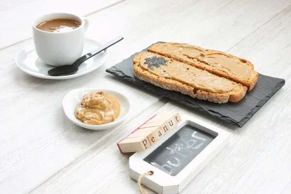 Toast and coffee — Stock Photo, Image