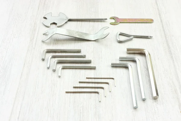 Allen key set — Stock Photo, Image