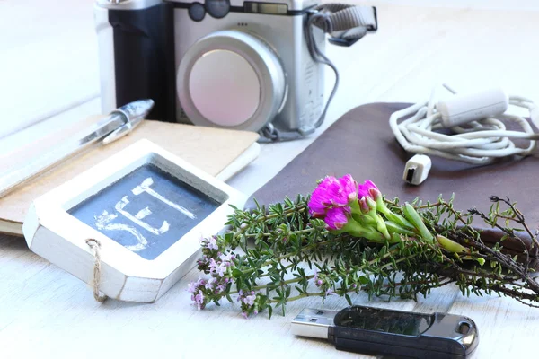 Conjunto fotográfico — Foto de Stock