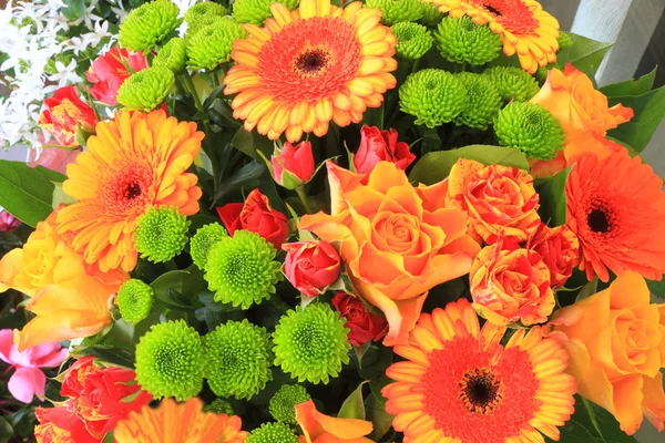 Flores naranjas — Foto de Stock