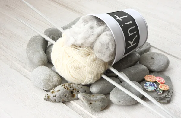 Knitting set — Stock Photo, Image