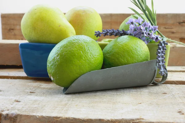 Frisches grünes Obst Stockfoto