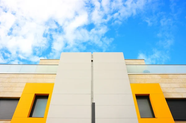 Sarı evler — Stok fotoğraf