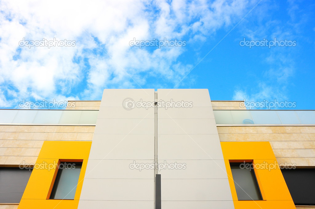 Yellow houses