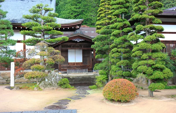 Κήπος στο Κιότο της Ιαπωνίας — Φωτογραφία Αρχείου