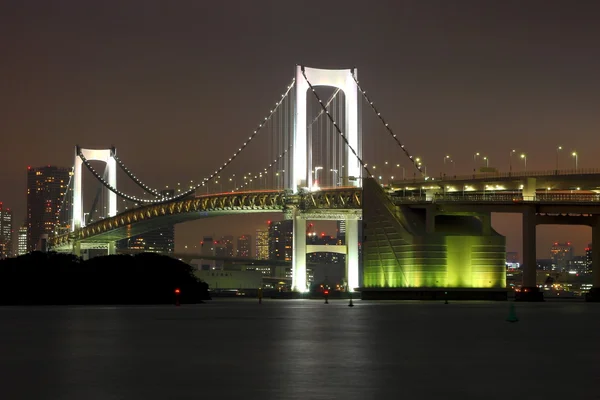 Puente de Odaiba al atardecer — Foto de Stock