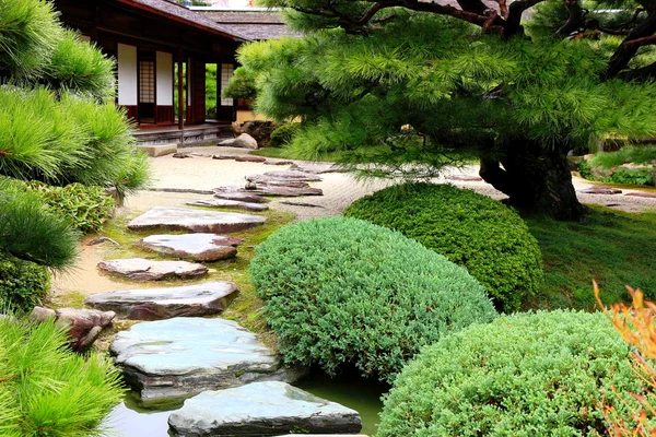 Zen garden Japonia — Zdjęcie stockowe