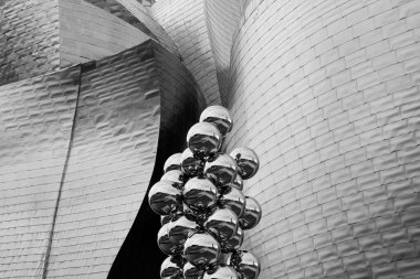 Guggenheim in black & white clipart