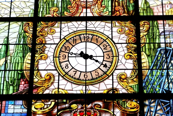 Station clock — Stock Photo, Image