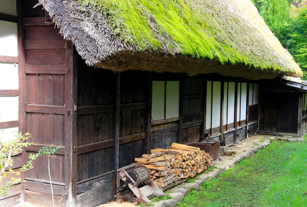 Rustic cottage-Shirakawa-go — Stock Photo, Image