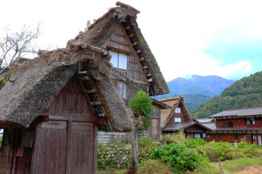 rustik evler - Japonya