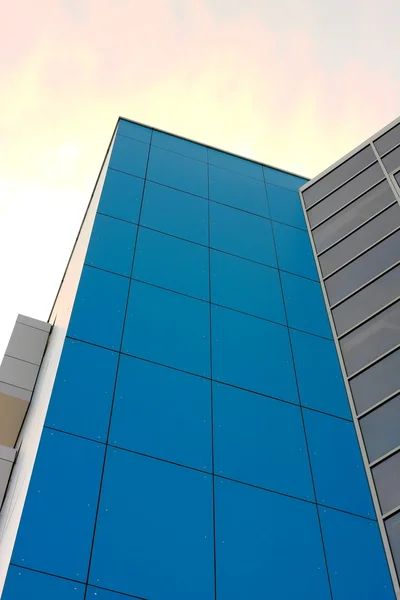 Blue edifice - Donostia — Stock Photo, Image