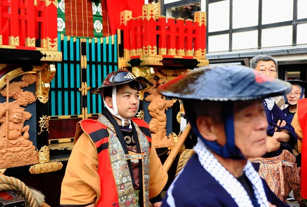 Takayama festival-Oktober — Stok Foto