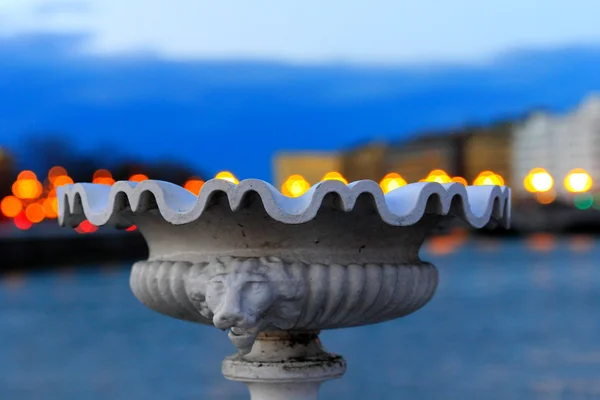 Luces de la ciudad - Donostia — Foto de Stock