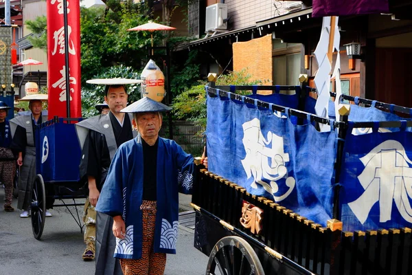 Takayama festival hösten-japan — Stockfoto