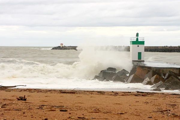 Wellen in Anglet-France — Stockfoto