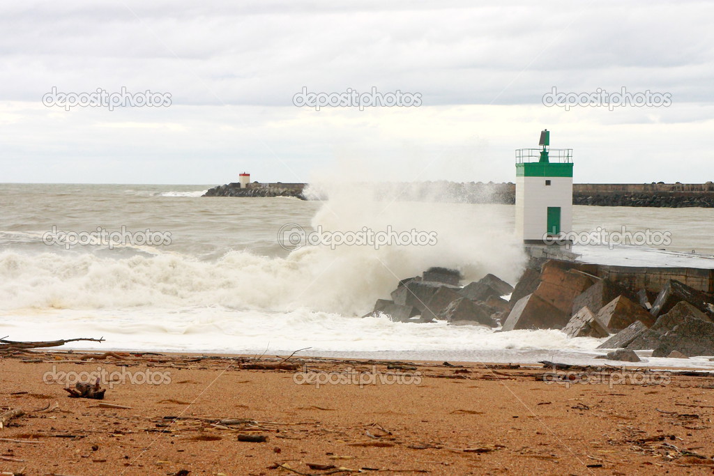 Waves in Anglet-France