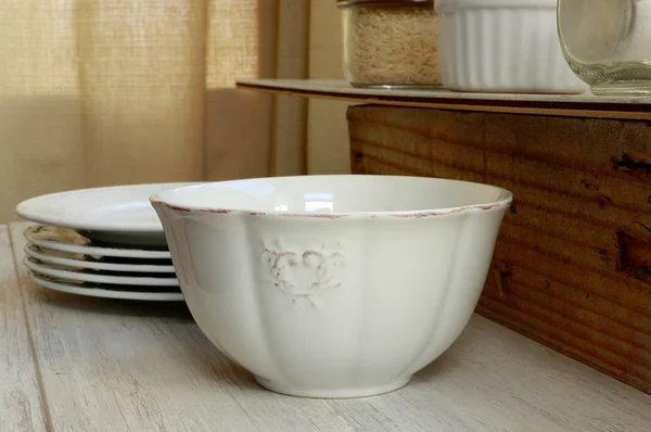Rustic bowl — Stock Photo, Image