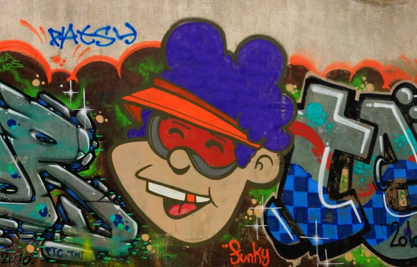 French graffiti — Stock Photo, Image