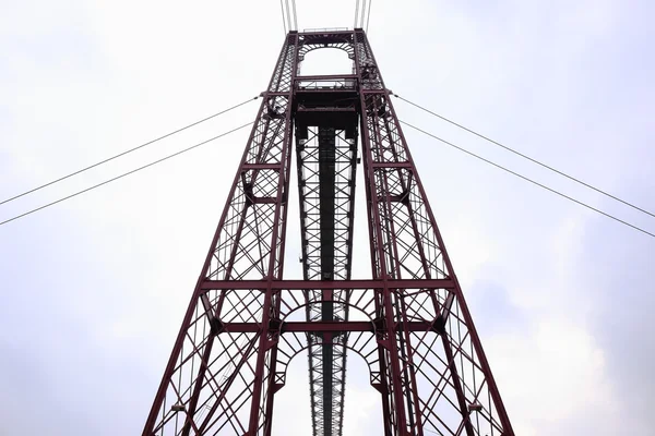 Hängande bron-portugalete — Stockfoto