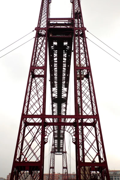 Portugalete Біскайя міст — стокове фото