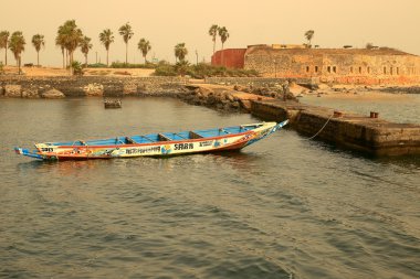 Goree quay-Senegal clipart