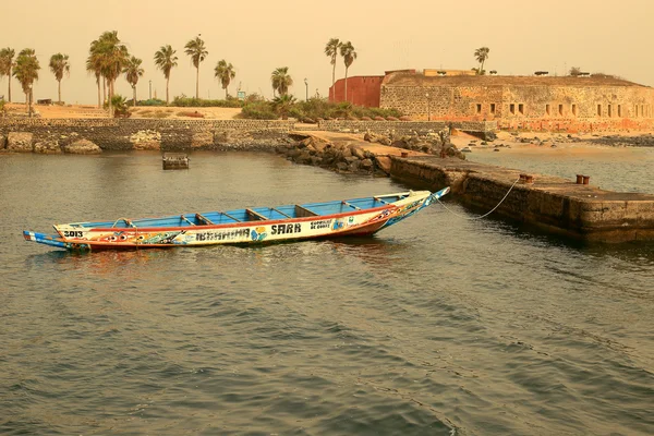 Gavur quay-Senegal — Stok fotoğraf