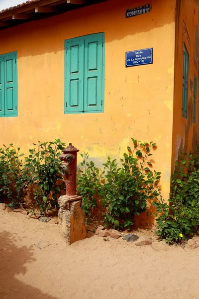 Rue de la compagnie Gorée — Stock fotografie