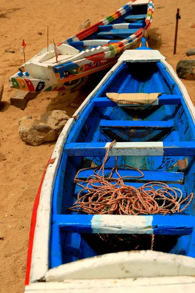 Canoes-Senegal — Stock Photo, Image