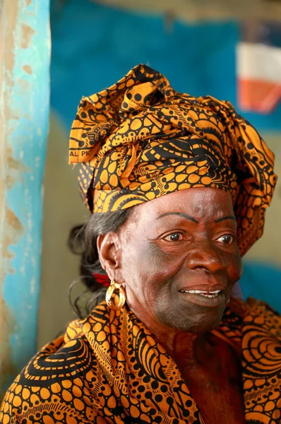 Craftswoman trh-Senegal — Stock fotografie