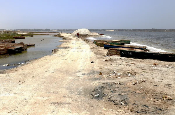 Lake Retba-Dakar — Stock Photo, Image