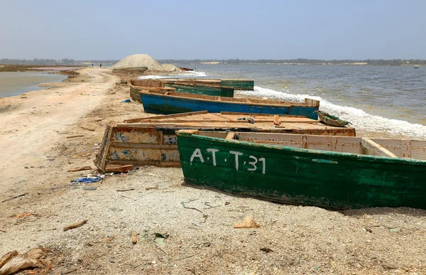 Canoes-Dakar — Stock Photo, Image