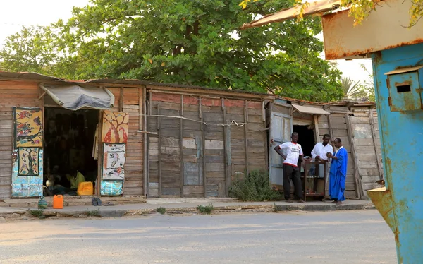 Local shops-Saint Louis du Senegal — Stock Photo, Image