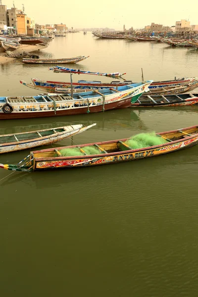 Řeky Senegal-saint louis du senegal — Stock fotografie