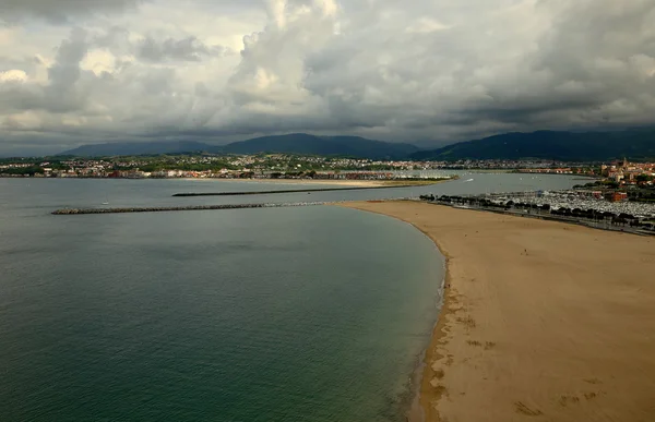 Txingudi bay — Stockfoto