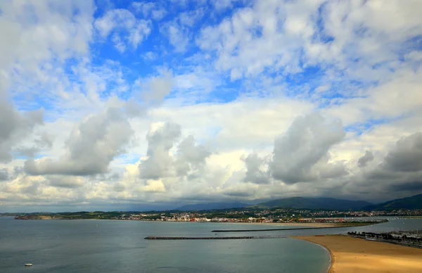 País Vasco-Bahía de Txingudi — Foto de Stock