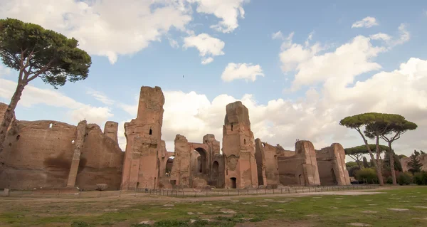 Baths of Caracalla in Rome, Italy — Stock Photo, Image