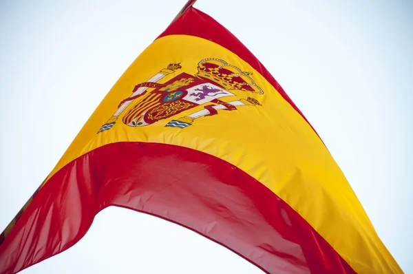 Spanish flag — Stock Photo, Image