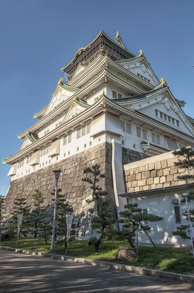 Замок в Осаці, Японія . — стокове фото