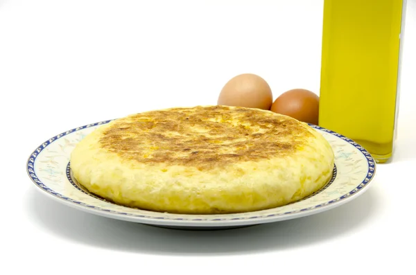 Omelete de batata espanhol — Fotografia de Stock