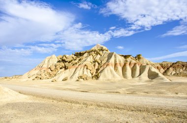 bardenas reales navarre içinde çöl