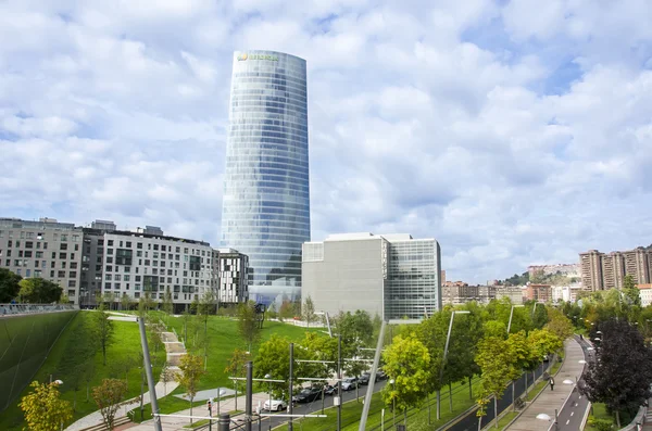 Torre iberdrola em bilbao — Fotografia de Stock