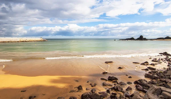 Beachs in Ondarroa in Vizcaya — Stockfoto