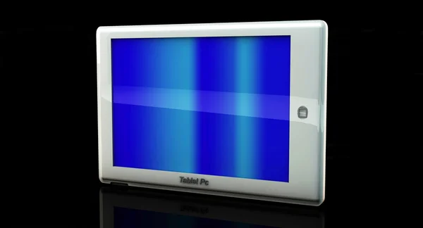 Tablet pc σε 3d — Φωτογραφία Αρχείου