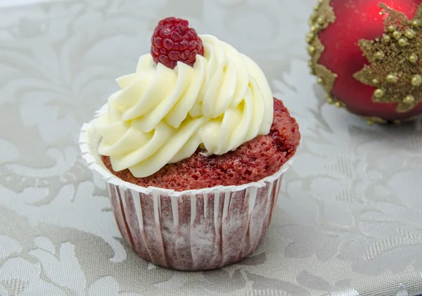 Christmas cupcake — Stock Photo, Image