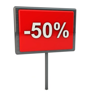 3d shiny red discount 50%