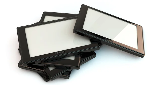 Tabletta Pc 3d-ben — Stock Fotó