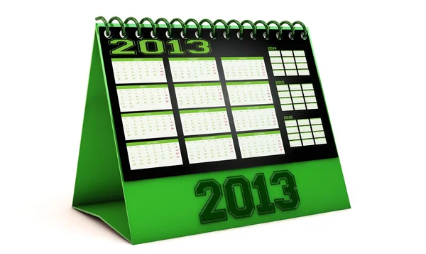 Kalender 2013 i 3d — Stockfoto