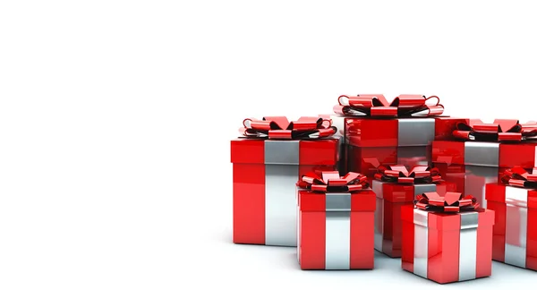 3d Scatole regalo — Foto Stock