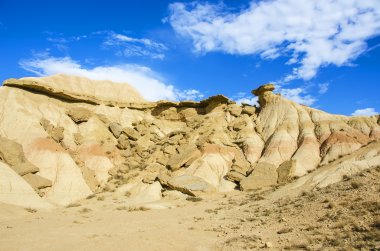 bardenas reales navarre içinde çöl